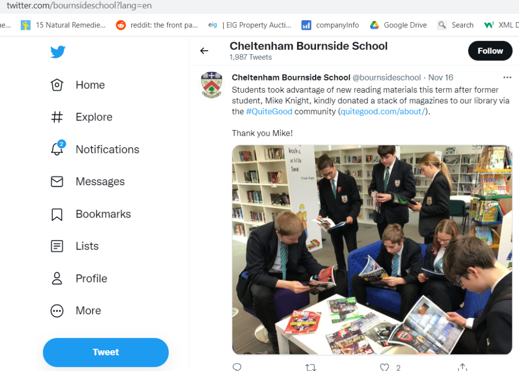 Bournside School