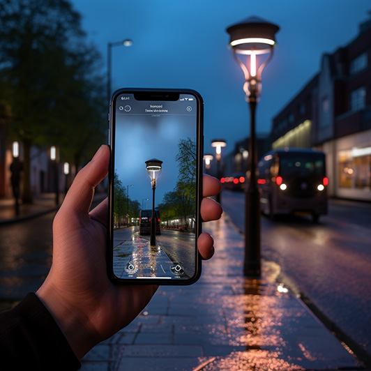 Smart 5G Street Lamps Trial